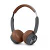 CUFFIA PADIGLIONE MUSE M-271 DB VERSIONE BLUETOOTH: V5.4, ARCHETTO REGOLABILE PER IL MASSIMO COMFORT, AUTONOMIA DI RIPRODUZIONE MUSICALE: 65 ORE COLORE MARRONE